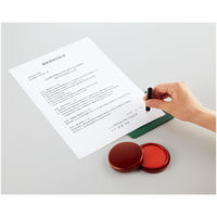 コクヨ 速乾朱肉(エコノミータイプ) 盤面サイズ:直径55 IP-50N 1個