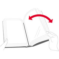 リヒトラブ AQUA DROPs クリヤーブック A4S 20ポケット 黄 N-5000-5 1冊