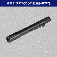 朝日電器 LEDアルミライト ペン型 DOP-EP402(BK) 1個