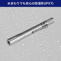 朝日電器株式会社 ＬＥＤアルミライト　ペン型 DOP-EP402(SL) 1個