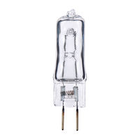 朝日電器 ピン口金ハロゲン G-1184B 1個