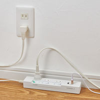 朝日電器 ランプレスSW付USBタップ WLS-E3232UA(W) 1個