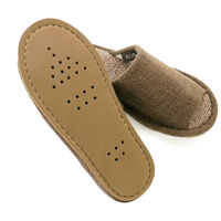 オクムラ ecru 絨毯パイルスリッパ M BR 1足