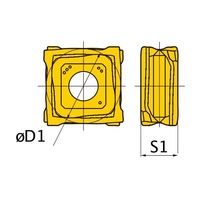 三菱マテリアル カッタチップ SONX1206PER MC5020 1セット(10PC)（直送品）