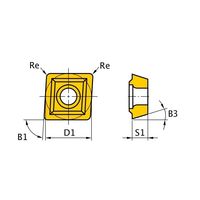 三菱マテリアル カッタチップ MPMT090308 VP15TF 1セット(10PC)（直送品）