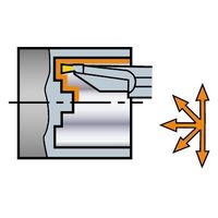 サンドビック コロカットQF カッティングヘッド【F】 SL-QFT-LH38C40-100A 1PC（直送品）