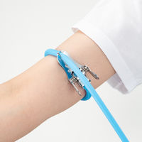 駆血帯ノンラテックスピンチ付 ライトブルー SAS-TQ004 1個  オリジナル