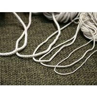 日本紐釦貿易 綿コード マクラメ紐 径3.5mm 90m巻 20-90-90M 1セット(90m×3巻)