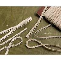 (株) 一 井 商 店 一井商店 片ピコットブレード 綿 生成 幅6mm 30m巻 BR8508-99 1セット(30m×2巻)（直送品）