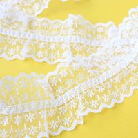 植村 一井商店 ラッセルタックレース 両山 幅4cm 10m巻 ホワイト RF2040-0 1セット(長さ10m×2巻セ（直送品）