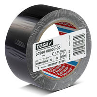 高耐久ラインテープ Anti Scratch 幅50mm×長さ20m 黒 60960 テサテープ 1セット（5巻入）