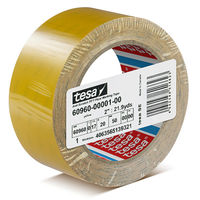 高耐久ラインテープ Anti Scratch 幅50mm×長さ20m 黄 60960 テサテープ 1セット（5巻入）