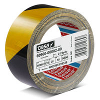 高耐久ラインテープ Anti Scratch 幅50mm×長さ20m トラ 60960 テサテープ 1セット（5巻入）