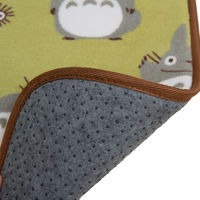 センコー となりのトトロ　ちらし　インテリアマット　約50×80cm　グリーン TOI221105 1枚（直送品）