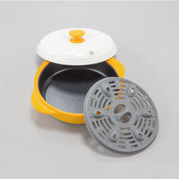 ファミリー・ライフ ファミラ 電子レンジ用調理器 レンジグリルパン 04191 1個（直送品）