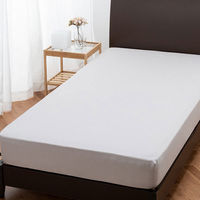 西川 itorie（イトリエ） オックス先染クイックシーツ（シングル）ベージュ 綿100% オーガニックコットン 洗濯可 全周ゴム