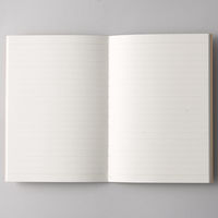 無印良品 ノート 6mm横罫 A6 B罫 30枚 糸綴じ 1セット（15冊） 良品計画