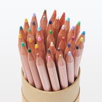 無印良品 色鉛筆 36色 紙管ケース入り 良品計画