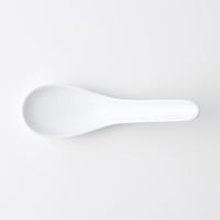 無印良品 白磁レンゲ 約長さ14cm 良品計画