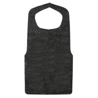 今村紙工 個包装 不織布エプロン 黒 1箱（600枚：10枚入×60袋） オリジナル