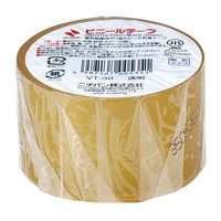 ニチバン ビニールテープ 幅38mm×長さ10m 透明 VT-38 1セット（5巻入）