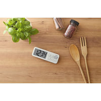 タニタ 抗菌でか見えタイマー TD-431-GY 1個