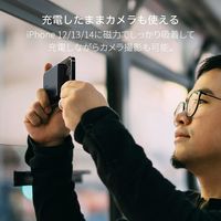 モバイルバッテリー 2500mAh MagSafe対応 ワイヤレス充電 PSE認証 Belkin ブラック 1個