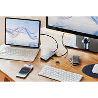 ドッキングステーション USB Type-C接続 7 in 1 HDMIポート LANポート SDカードスロット搭載 USBハブ Belkin 1個