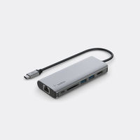 ドッキングステーション USB Type-Cハブ LANポート SDカードスロット HDMI×1 USBハブ Belkin 1個