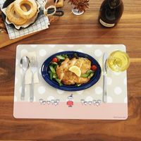 オカトー ムーミン 拭けるランチョンマット リトルミイ●セット:5個組 1セット(5個セット)（直送品）