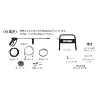 工進　エンジン式洗浄動噴　三連ピストン式　DMV-30　1台（直送品）