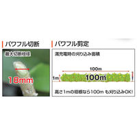 工進　スマートシリーズ　充電式ヘッジトリマー　１８Ｖ　２．５Aｈ　PHT-1825　1台（直送品）