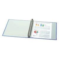 キングジム リングバインダー BF A4タテ 30穴 背幅42mm 青 668BFアオ（わけあり品）