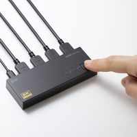 サンワサプライ 8K対応HDMI切替器(3入力・1出力) SW-HDR8K31L 1個（直送品）