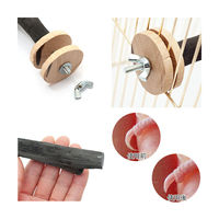 リーフ 小鳥の爪とぎ用 備長炭とまり木 スタンダード 長さ15~20cm 258247 1個（直送品）