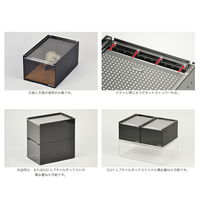 三晃商会 レプタイルボックス BK ブラック 285453 1個（直送品）