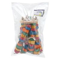 リーフ 大型インコ&オウム用 コーヒーの木のカラフル吊り下げおもちゃ ブロックの塔 899620 1個（直送品）