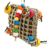 リーフ 大型インコ&オウム用 カラフルポーチのおもちゃ 899640 1個（直送品）
