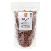 リーフ 瓦チップ オレンジ 1kg(約15~20mm) 899945 1個（直送品）