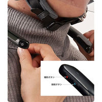 ミツバサンコーワ ウェラブルレコーダー 身に付けるドライブレコーダー FITT360PBA 1個（直送品）