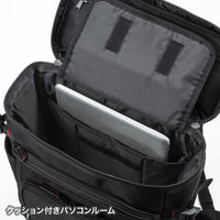 ビジネスバッグ リュック型 13.3インチワイド ブラック PRO BAG-EXE13N 1個