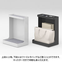 オカムラ ジャスタスデスク オプション 荷置きワゴン ネオホワイト 1台  オリジナル