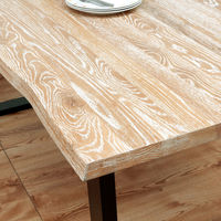 【軒先渡し】後藤家具物産 ダイニングテーブル 幅1800×奥行850×高さ710mm  ナチュラル VT-01-NA-180 1台（直送品）