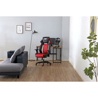 【軒先渡し】東馬 SeAGA-05 ゲーミングチェア レッド 54679400 1台（直送品）