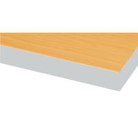 【軒先渡し】ニシキ工業  スタックテーブル  幅1500×奥行450×高さ700mm  ナチュラル  ALCL-1545P-NA  1台（直送品）