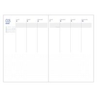 ２０２4年度1月始まりダイアリー クオバディス アイコニック　Ｎｏ．３　リーブル フランス語版 シロン 1冊（直送品）