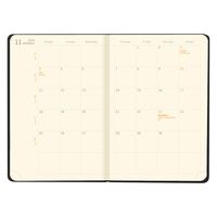 ２０２4年度1月始まりダイアリー ロディア ウェブプランナー　ウィークリーホリゾンタルＡ６ 1週間レフトタイプ チタニウム 1冊（直送品）