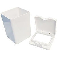 オーエ ワンタッチ コーナーボックス WH 4901065812910 1セット(1個×8)