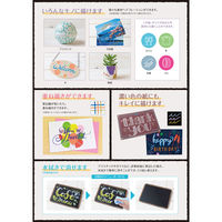 シヤチハタ デコライト 筆 4色セット EDF-F/4PSH3 1セット(1個×3)