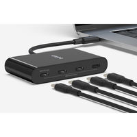 Belkin USBハブ Type-C 4ポート増設 100W PD対応 MacBook/iPad/Windows対応 1個